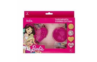 Sada vykrajovátek Barbie 2ks 6cm