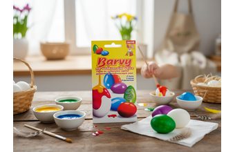 Barvy na velikonoční vejce 5 ks