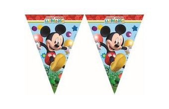 Banner - girlanda Mickey vlajky