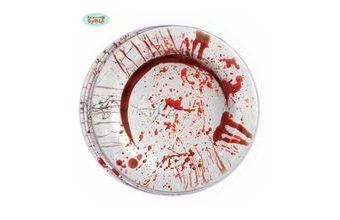 Papírové talíře Halloween 8ks, 23 cm