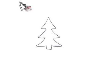 Vykrajovačka nerez STROM velká