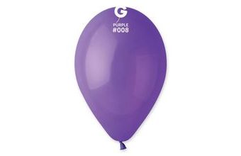Balonky 100 ks FIALOVÉ 26 cm pastelové