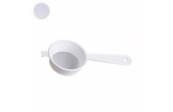 Cedník plast WHITE jemný pr. 9 cm