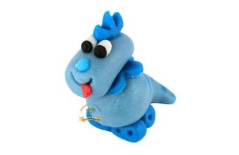 Příležitostná postavička dinosaurus modrý