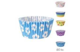 Košík cukrářský papír pr. 5 cm/80 ks