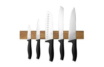Sada nožů s magnetickým držákem 6 ks nerez Black Rose Collection