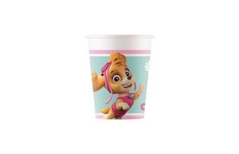 Papírové kelímky Tlapková patrola Skye a Everest - Paw patrol, 200 ml, 8 ks