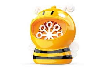 Bublifuk stroj na výrobu bublin včela 100 ml