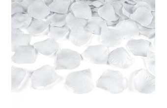 Okvětní lístky růže stříbrné 100ks