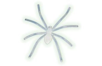 Pavouci svítící ve tmě - čarodějnice - Halloween - 50 ks