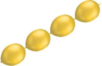 Balonky řetězové zlaté