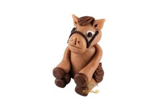 Figurka 3D 60g (kůň, koník hnědý)