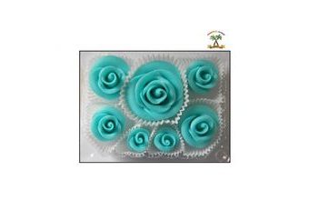 Dortová sada růží - sv.modrá světle modré