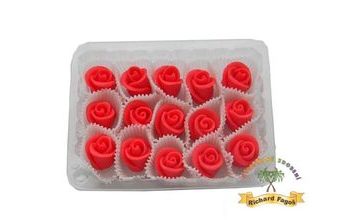 Dortové růže Mini - červené