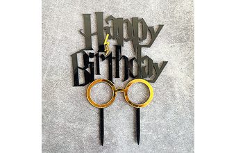 Zápich do dortu Harry Potter - Happy Birthday