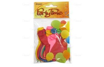 Balónky pastelové 15 ks v bal., 23 cm