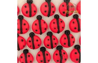 Cukrové dekorace berušky drobné