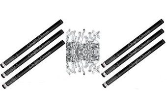 Konfety 80cm - 6ks STŘÍBRNÉ STUŽKY - HOBLINKY METALICKÉ - Silvestr