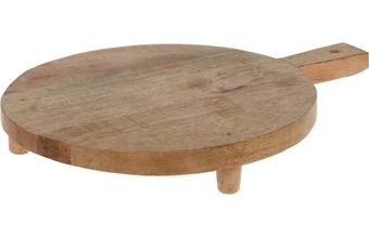 Prkénko krájecí servírovací mangové dřevo 30 cm
