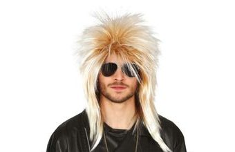 Blond paruka - Rocker