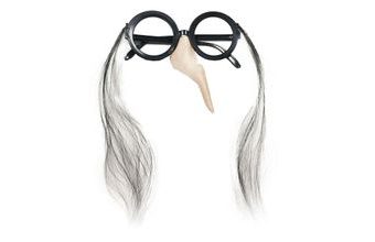 Brýle s nosem čarodejnické/halloween