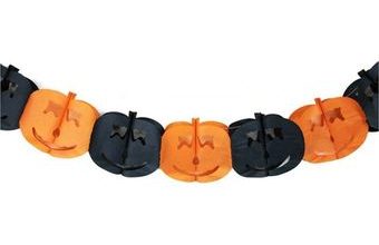 Girlanda Halloween dýně - pumpkin - 400 cm