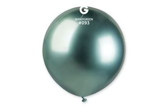 Balónek chromovaný 48 cm – lesklý zelený 1KS