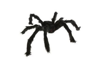 Chlupatý PAVOUK tvarovatelný 60 cm - Halloween