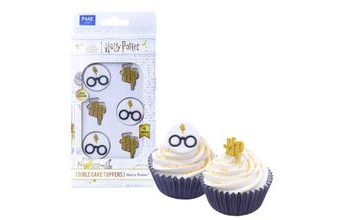 Harry Potter jedlé dekorace na cupcakes - sada 6 ks