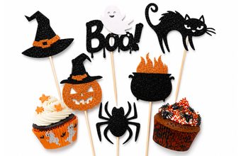 Zápichy na muffiny Halloween 36ks - Cakesicq