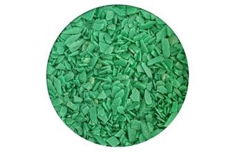 Cukrářské zdobení Šupiny z polevy zelené 250 g