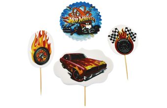 Hot Wheels – jedlá cukrová/oplatková dekorace