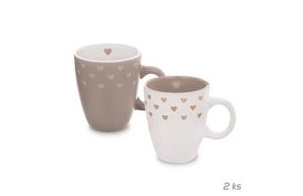 Hrnek ker. LOVE ME 0,14 l 2 ks