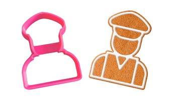 Vykrajovátko Policista/voják/železničář - 3D tisk