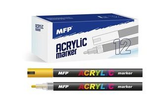 akrylový popisovač 4mm - zlatý 6410821