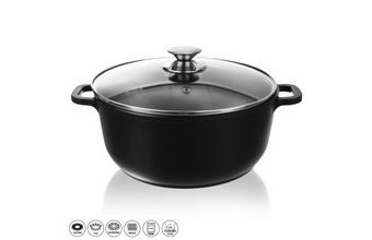 Hrnec GRANDE pr. 28 cm skleněná poklice