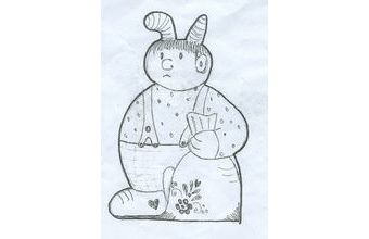 Vykrajovátko Čert s pytlem