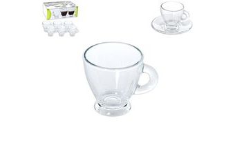 Hrnek sklo čirý ASENA 95ml