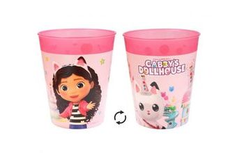 Plastový kelímek Gábinin kouzelný domeček - Gabby's Dollhouse - 250 ml - 1 ks