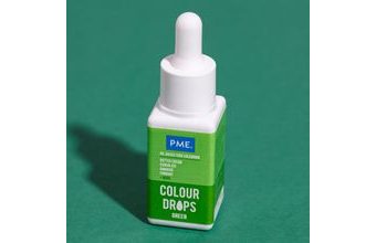 PME Colour Drops – zelené barvivo 20 ml