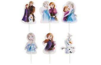 Zápich do dortu frozen, 16ks - Dekora