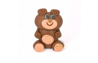 Figurka 3D 60g medvídek hnědý