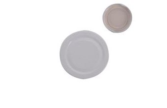 Víčko kov BIO 53 BÍLÁ 10 ks