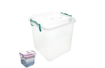 Box plast multi čtverec V vysoký 11 l