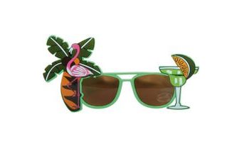 Brýle Havaj koktejl zelené- Hawaii