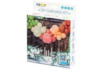 Balónková girlanda - Sada přírodní 300 cm - 65ks