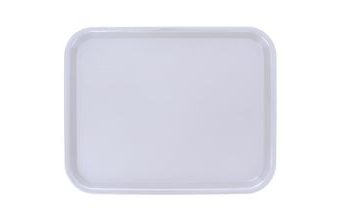 Tác plast obdélník 45,5x35,5 cm BÍLÁ