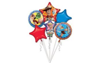 Balónková sada - 5 fóliových balónků - Toy Story - Příběh hraček