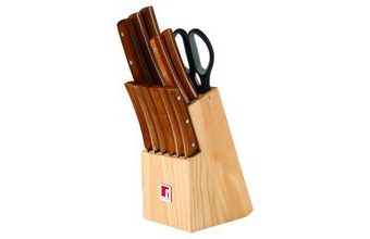 Sada nožů v dřevěném bloku 6 ks NATURE