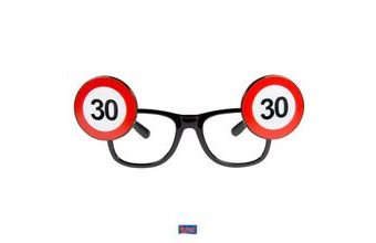 Brýle dopravní značka 30